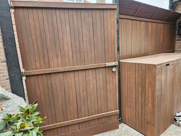 7x hardhouten planken azore bankirai 1,5 x 14,5 x 170 hout  beschikbaar voor biedingen