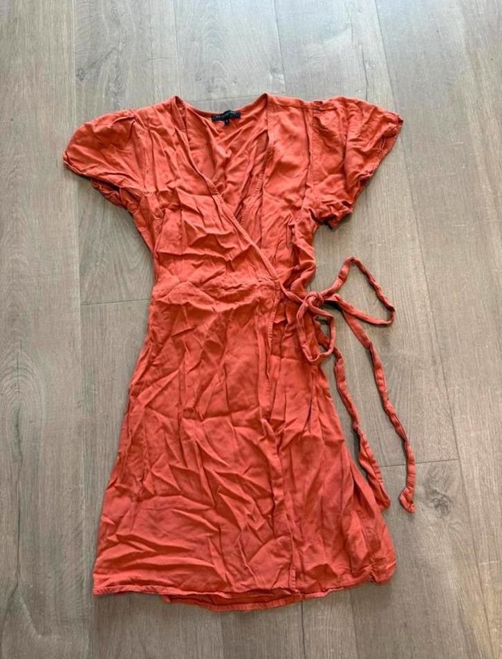 My Jewellery omslagjurkje maat S, Kleding | Dames, Jurken, Zo goed als nieuw, Maat 38/40 (M), Roze, Boven de knie, Ophalen of Verzenden