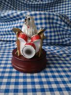 Muziekdoosje hond achter drumstel €14,95, Ophalen of Verzenden