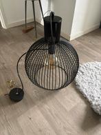 Industriële hanglamp zwart, Huis en Inrichting, Lampen | Hanglampen, Ophalen, Gebruikt, Metaal, 50 tot 75 cm