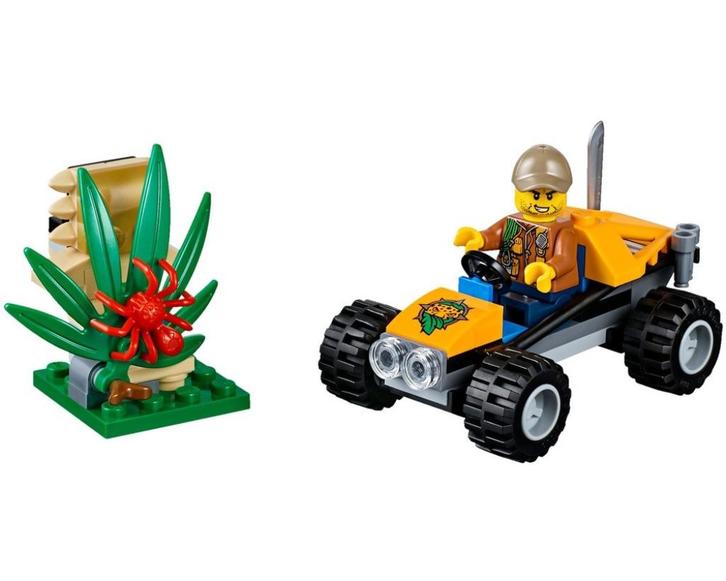 Lego City Jungle Set 60156 - Jungle Buggy, Kinderen en Baby's, Speelgoed | Duplo en Lego, Gebruikt, Lego, Complete set, Ophalen of Verzenden