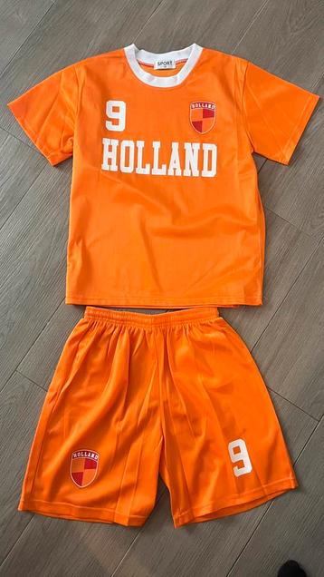 Zgan Holland voetbalsetje maat 12 jarigen beschikbaar voor biedingen