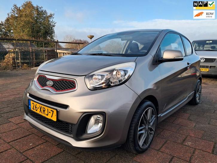 Kia Picanto 1.2 CVVT ISG Plus Pack, Auto's, Kia, Bedrijf, Te koop, Picanto, ABS, Airbags, Airconditioning, Centrale vergrendeling