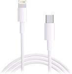 Originele Apple USB to lightning 1 m, Telecommunicatie, Apple iPhone, Ophalen of Verzenden, Zo goed als nieuw