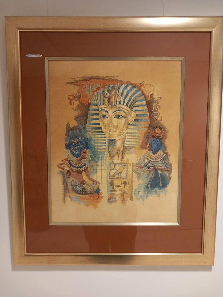 Borduurwerk, Antiek en Kunst, Antiek | Kleden en Textiel, Ophalen of Verzenden