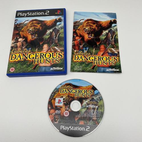 Cabela's Dangerous Hunts Ps2, Spelcomputers en Games, Games | Sony PlayStation 2, Zo goed als nieuw, 3 spelers of meer, Vanaf 3 jaar