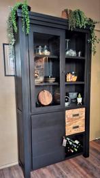 Mooie stoere buffetkast vitrinekast, 100 tot 150 cm, 200 cm of meer, Ophalen of Verzenden, Zo goed als nieuw