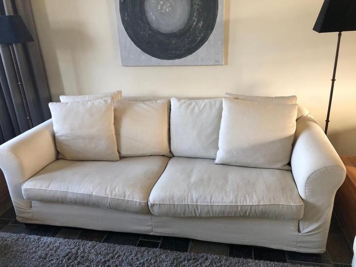 Linteloo bankstel (zonder poef), Huis en Inrichting, Banken | Bankstellen, Zo goed als nieuw, Ophalen