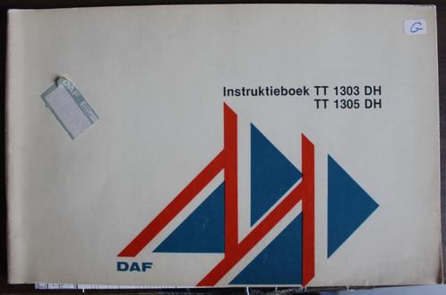 Daf TT 1303 DH / 1305 DH terminaltrekker instructieboekje, Auto diversen, Handleidingen en Instructieboekjes, Ophalen of Verzenden