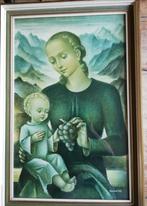 Hummel. 1939. Moeder met kind. 60/90 cm. Jugendstil., Antiek en Kunst, Curiosa en Brocante, Ophalen