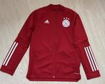 Adidas Ajax trainingsjack maat 11-12 jaar (152), Adidas, Sport- of Zwemkleding, Ophalen of Verzenden, Zo goed als nieuw