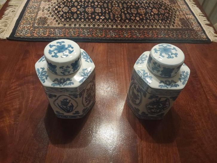 gember potten zie omschrijving, Antiek en Kunst, Antiek | Keramiek en Aardewerk, Ophalen