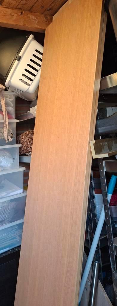 1 Ikea Pax deur eiken + evt. hoek, Huis en Inrichting, Kasten | Kledingkasten, Gebruikt, 200 cm of meer, 50 tot 100 cm, 50 tot 75 cm