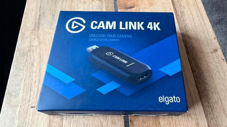 Elgato Cam Link 4K - Camera naar USB, Computers en Software, Capture cards, Zo goed als nieuw, Ophalen of Verzenden