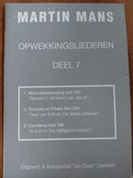 Martin Mans,  opwekkingsliederen deel 7, Muziek en Instrumenten, Ophalen of Verzenden, Gebruikt, Overige soorten