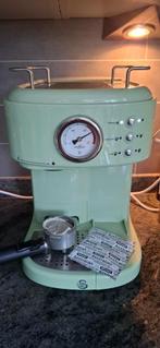 swann retro espresso apparaat, Ophalen, Espresso apparaat, Zo goed als nieuw, Gemalen koffie