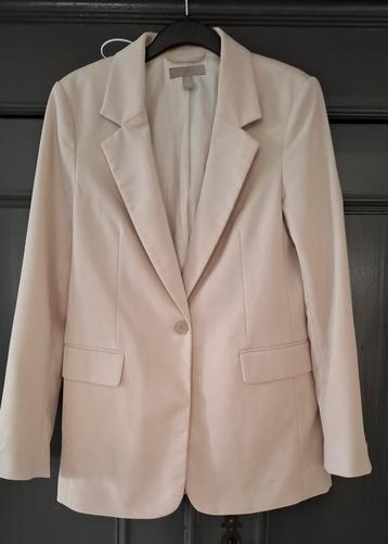 Crème Blazer H&M Maat 36 beschikbaar voor biedingen