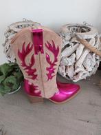 Nieuwe beige bruine roze cowboylaarzen maat 40, Kleding | Dames, Schoenen, Nieuw, Lucky Shoes, Ophalen of Verzenden, Hoge laarzen
