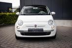 Fiat 500 1.2 Lounge | Panoramadak | Leer | Airco | 2e Eig |, Voorwielaandrijving, Gebruikt, 1242 cc, 4 cilinders
