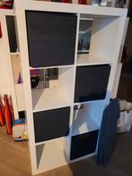 Ikea Kallax/Expedit vakkenkast wit izgst, Huis en Inrichting, Kasten | Boekenkasten, Ophalen, Met plank(en), Kunststof, Gebruikt