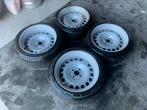 16 inch Opel verbreed staal ! 4x100, 16 inch, Ophalen