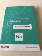 Wiskunde A VWO Examenbundel 2020 Lyceo Examentraining, nieuw, Boeken, Schoolboeken, Nieuw, Ophalen of Verzenden, VWO, Wiskunde A