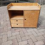 Houten Kastje (school), Huis en Inrichting, Kasten | Boekenkasten, Gebruikt, Vintage, Minder dan 100 cm, 25 tot 50 cm