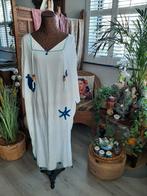 Nieuw!IBIZA/Aparte strand-jurk-kaftan/1mt past S t/mXXL, Wit, Maat 46/48 (XL) of groter, Nieuw, Ophalen of Verzenden
