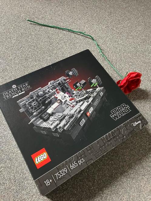 StarWars death star trench run 75329, Kinderen en Baby's, Speelgoed | Duplo en Lego, Zo goed als nieuw, Lego, Complete set, Ophalen of Verzenden