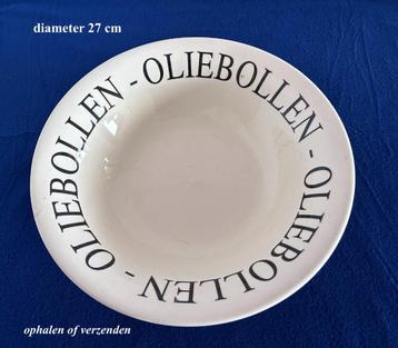 OLIEBOLLEN Grote schaal diameter 27 cm beschikbaar voor biedingen