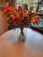 Vaas met kunstbloemen - Interieur update, Ophalen, Overige kleuren, Minder dan 50 cm, Glas