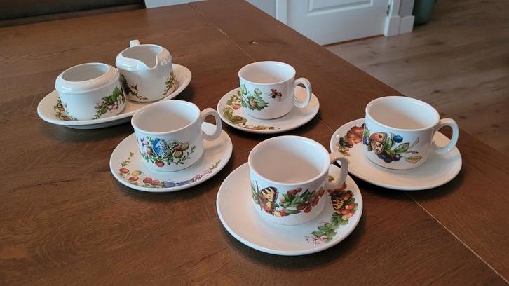 Marjolein Bastin Thee/Koffie Servies, Huis en Inrichting, Keuken | Servies, Gebruikt, Kop(pen) en/of Schotel(s), Overige stijlen