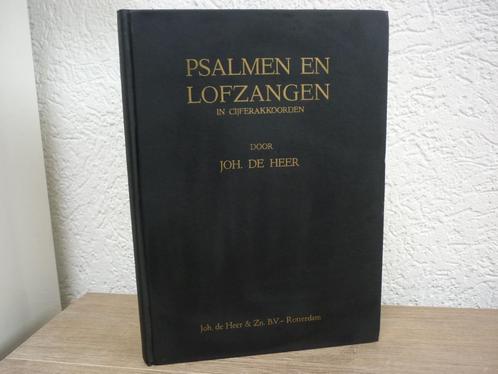 De Heer - Psalmen Lofzangen in Cijferakkoorden + Toonwijzer, Muziek en Instrumenten, Bladmuziek, Gebruikt, Overige soorten, Religie en Gospel