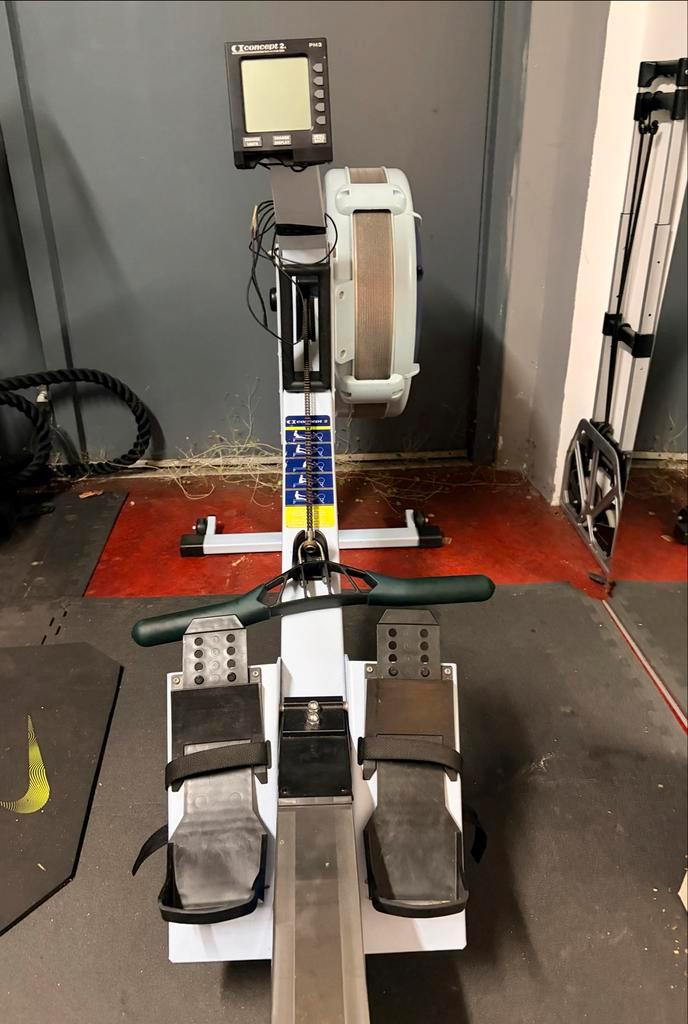 Concept2 Model C Roeitrainer PM3 - Goede Staat, Sport en Fitness, Fitnessapparatuur, Gebruikt, Roeitrainer, Armen, Metaal, Ophalen