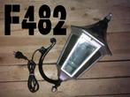 Vintage lamp met vlam effect LED, Tuin en Terras, Minder dan 50 watt, Netvoeding, Led, Gebruikt