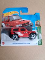 Hot Wheels Mitsubishi Pajero Evolution rood nieuw in ovp, Ophalen of Verzenden, Zo goed als nieuw, Auto