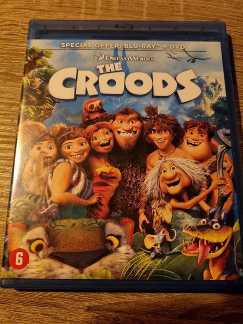 The Croods (Blu-ray + Dvd), Cd's en Dvd's, Blu-ray, Zo goed als nieuw, Tekenfilms en Animatie, Ophalen of Verzenden