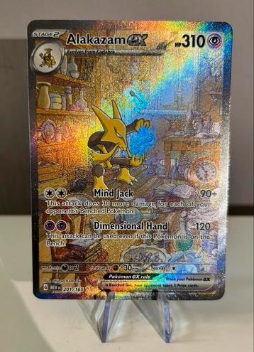 Alakazam EX #201/165 beschikbaar voor biedingen