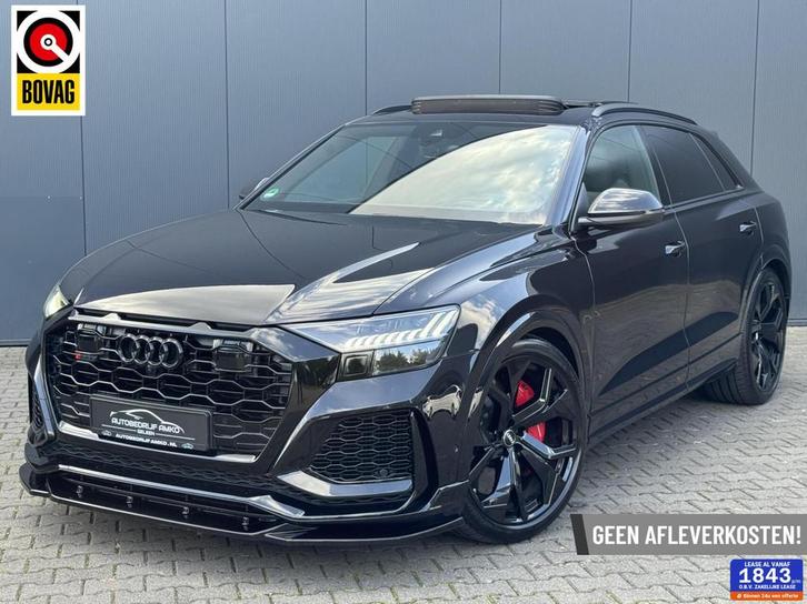 Audi RS Q8 4.0 TFSI RS Q8 Quattro /KERAMISCHE REMMEN / LEDER, Auto's, Audi, Bedrijf, Te koop, RSQ8, 360° camera, 4x4, ABS, Achteruitrijcamera