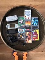 PSP slim+ lite, Spelcomputers en Games, Spelcomputers | Sony PSP, Ophalen of Verzenden, Gebruikt, Zwart, PSP Slim