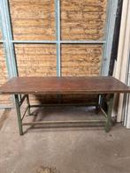 Vintage “De Beuk” werkbank, Ophalen, Gebruikt, 170 cm of meer