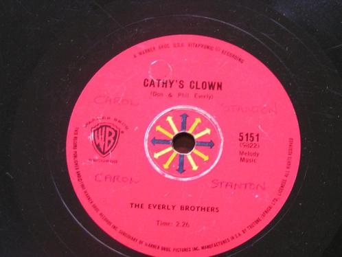The Everly Brothers Cathy's Clown 78 rpm, Cd's en Dvd's, Vinyl | Rock, Gebruikt, 10 inch, Ophalen of Verzenden