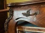 Vintage Mahonie Lodewijk XV stijl bureau opknapper, Antiek en Kunst, Ophalen