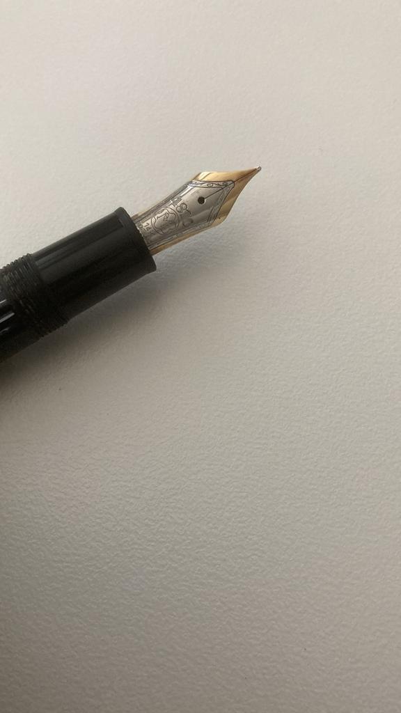 Mont Blanc Meisterstück vulpen en balpen met leren etui, Verzamelen, Pennenverzamelingen, Nieuw, Pennenset, Mont Blanc, Ophalen of Verzenden