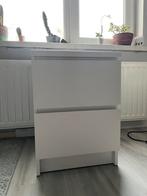 Ikea White Nightstand, Huis en Inrichting, Slaapkamer | Nachtkastjes, Gebruikt, Ophalen of Verzenden, 45 tot 65 cm, Minder dan 55 cm