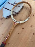 Vintage tennis racket, Sport en Fitness, Tennis, Racket, Gebruikt, Ophalen of Verzenden, Dunlop