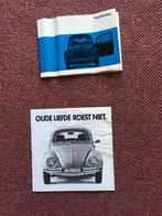 Volkswagen Kever handleiding uit 1968 en Silverbug folder, Ophalen of Verzenden