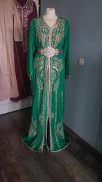 Takshita / Caftan/ Marokkaans galajurk, Kleding | Dames, Ophalen of Verzenden, Zo goed als nieuw, Groen, Overige typen