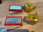 Nikko 9,6V Batterij + Oplader - Vintage RC, Ophalen of Verzenden, Gebruikt