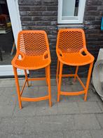 Siesta air barkrukken 2 stuks 65 cm., Ophalen, Kunststof, 60 tot 90 cm, Zo goed als nieuw